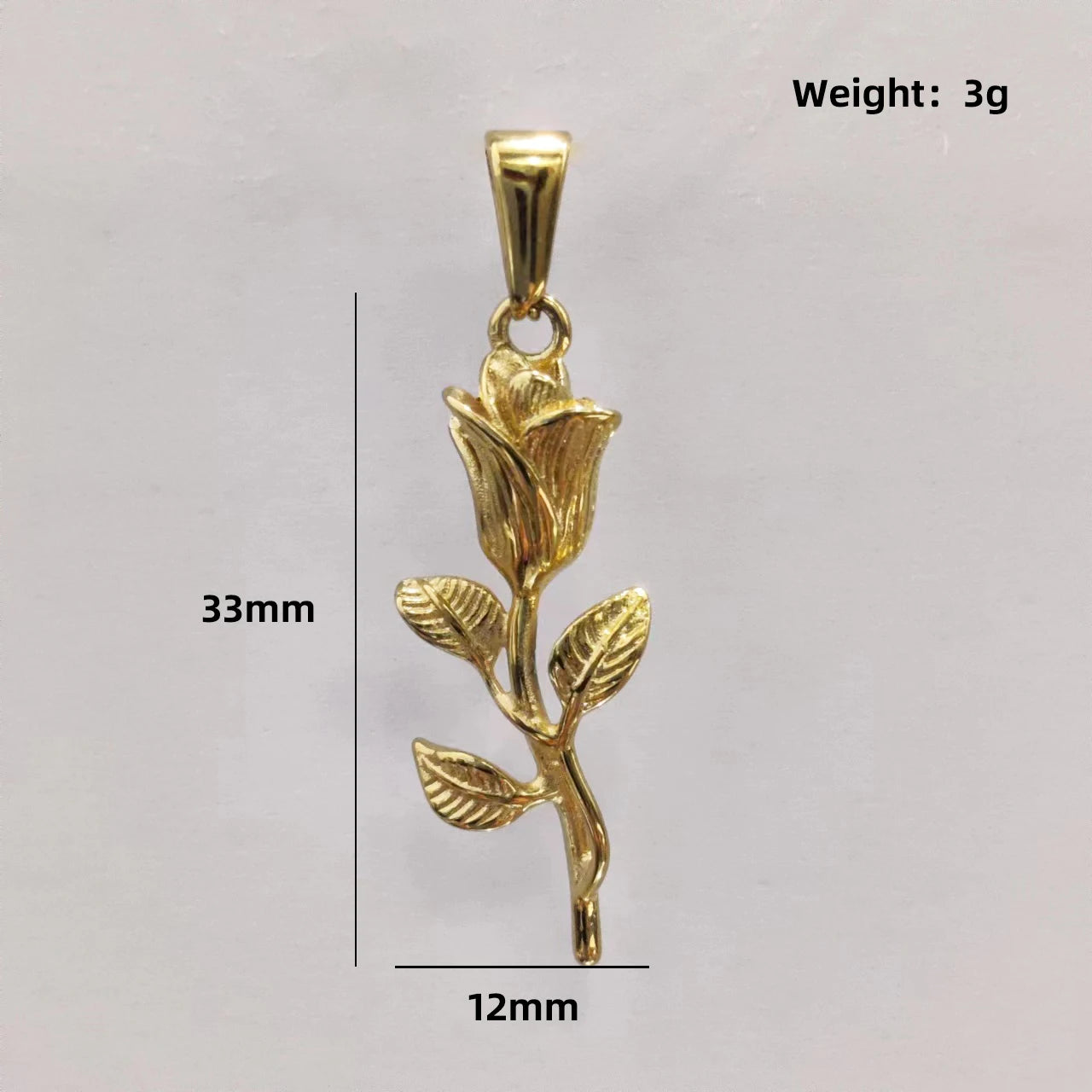 Rose pendant