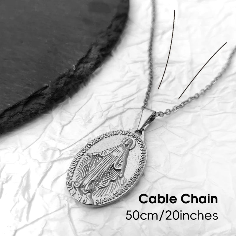 Virgin Mary pendant