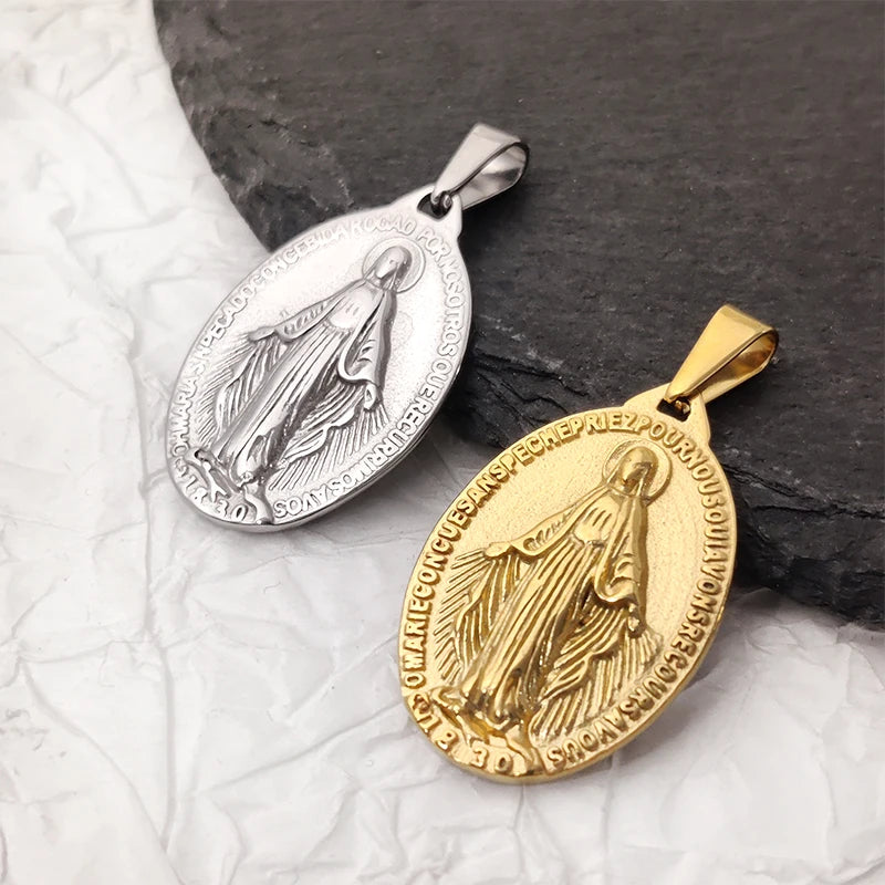 Virgin Mary pendant