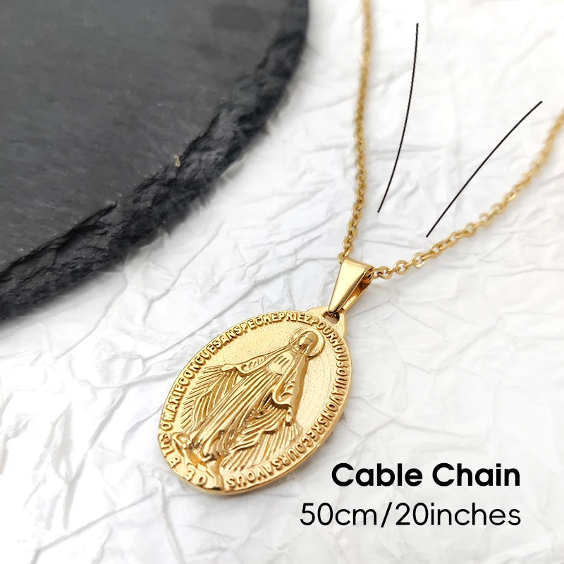 Virgin Mary pendant