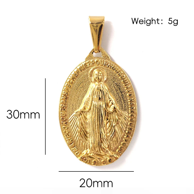 Virgin Mary pendant