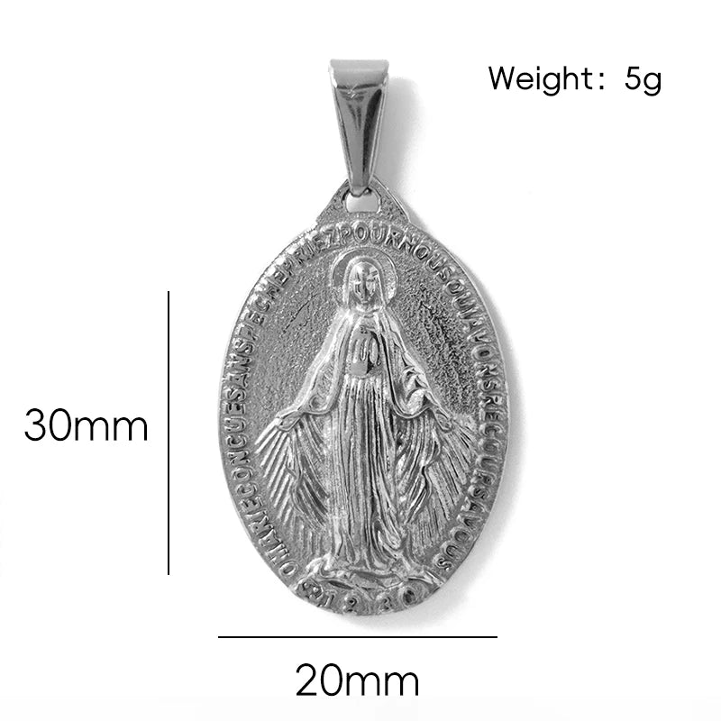 Virgin Mary pendant